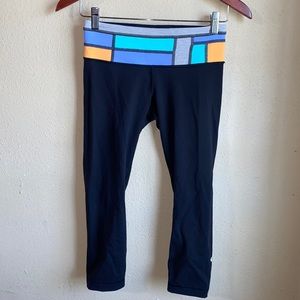 Lululemon wunder under cropped leggings